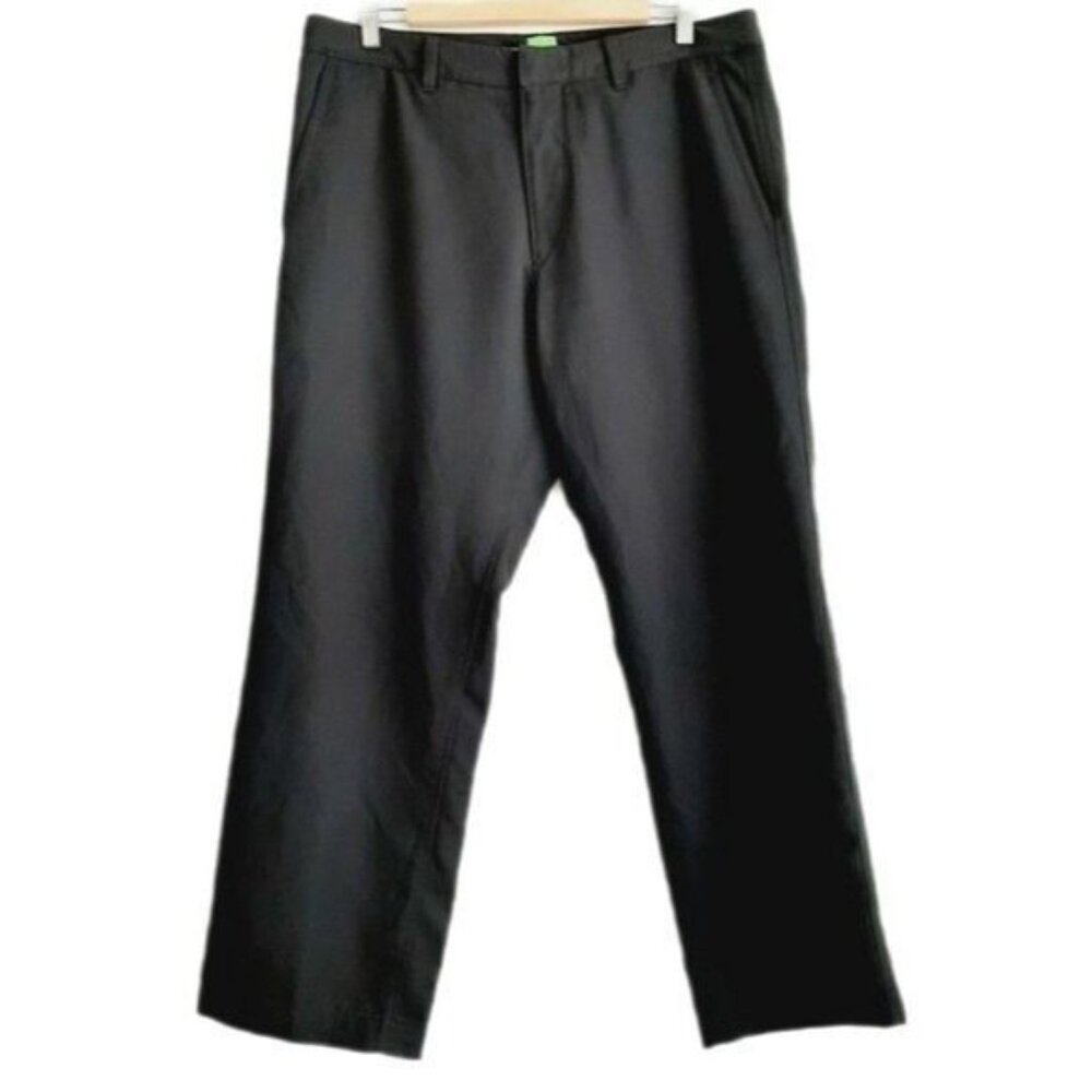 HUGO BOSS \ Haddys Golf Pants Regular Fit Performance Green Label Mens Sz 36